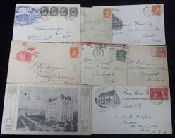 1890's-1940's Envelopes (20) All Advertising Hotels. All Except Two Have Pictures Of The Hotel Including A Full Picture - Autres & Non Classés