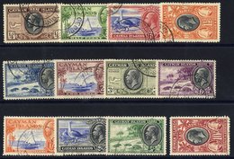 1935 Pictorial Defin Set VFU, SG.96/107. (12) Cat. £200 - Other & Unclassified