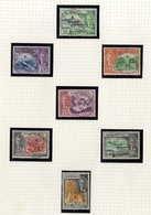 1937 KGVI Collection On Leaves From 1937 Set VFU, 1938 Defin Set M, 1948 Wedding M, 1949 UPU M, 1951 Defin Set Superb U, - Other & Unclassified