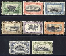 1933 Centenary Set To 1s VFU, SG.127/134. (8) Cat. £325 - Other & Unclassified