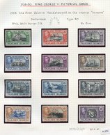 1938-50 Definitive Set Complete Perf SPECIMEN, Unused (no Gum) Ex 'B. W. ARCHIVES' With H/stamp On Reverse, 10s Vals Wit - Other & Unclassified