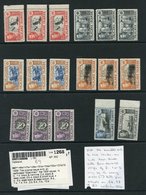 1938 KGVI Definitives Perf SPECIMEN, Twelve Original Vals + 1/3d (missing Later Vals 1d, 2d, 2½d & 3d), Three Of Each Va - Other & Unclassified