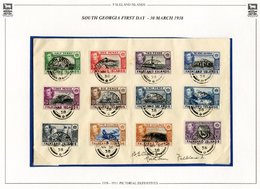 1938 (Jan 3, Jan 15 & Mar 30), Three First Day Covers Addressed To North Arm (East Falkland) Or Stanley, Each Bearing 19 - Other & Unclassified