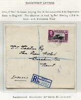 1940-42 Six Covers, First Franked 1d Swan To Glasgow Tied P.S C.d.s, Second 1d Memorial To Bath Tied P.S C.d.s, Third 1d - Other & Unclassified