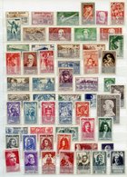1920's-90's M Or UM Collection Of 764 Stamps Laid Out In Chronological Order In A Stock Book Incl. National Relief Fund, - Other & Unclassified