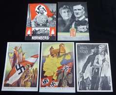 1930's-40's THIRD REICH Collection Of Propaganda Cards, Postal Stationery, Mail From The Period With Special Commemorati - Other & Unclassified