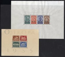1933-45 THIRD REICH, Fine M Collection Neatly Laid Out In A Lindner Hingeless Album (complete) Incl. Several Scarcer Set - Other & Unclassified