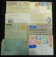QV-QEII Mixed Lot Of U & Unused Covers, Cards & Postal Stationery Items. Some Better Covers Noted. (44) - Other & Unclassified