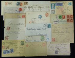 1859-1946 Selection Of 15 Covers & Cards Incl. 1859 To Neusatz Franks, 10ks, Type II Cancelled ESSEG, 1919 Pfes With Ser - Other & Unclassified