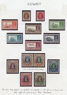 1939-57 Collection On Leaves From 1939 KGVI Defin Set M (top Four Vals Are UM), 1945 Set M (excl. 6a), 1949 Set UM, 1948 - Other & Unclassified