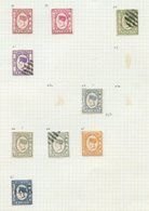 1883-95 Remaindered M & U Range Of QV Heads On Leaves (44) Incl. 1885 2c On 16c M, 1885-86 2c (4) M, 1892-93 2c (2) M, 6 - Other & Unclassified