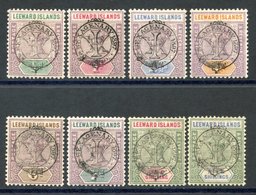 1897 Diamond Jubilee Set, O.g. (4d Unused, 1s & 5s Creased), Good Appearance, SG.9/16. (8) Cat. £700 - Other & Unclassified