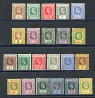 1907-11 MCCA Set & 1912-22 MCCA Set, Both Fine M, SG.36/45, 46/57, Cat. £240. - Other & Unclassified