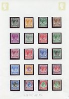 1948-51 KGVI Collection Of Chiefly UM On Leaves Incl. PENANG 1948 Wedding Set FU, 1949 Defin Set UM (Cat. £140), 1949 UP - Other & Unclassified