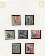 1937-51 Chiefly M Collection On Leaves Incl. 1938 Defin Set M, 1948 New Constitution Set M, 1948 Wedding UM, 1949 UPU VF - Other & Unclassified