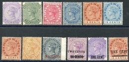 1883-94 CCA 1c To 50c Incl. Both 15c, Plus 1887 2c On 13c Slate & 1891 2c On 38c On 9d, 1893 1c On 2c & 1c On 16c - All - Other & Unclassified