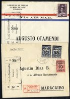 SURINAME/CURACAO 1929-43 First Flight Covers (8) Comprising 1929 PAA Curacao-Cristobal, Canal Zone, Another But Then To - Other & Unclassified