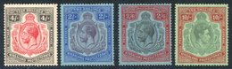 1913-21 MCCA 4s M, SG.95, 1921-33 MSCA 2s & 2/6d, SG.109/110, 1938 10s M (usual Toned Gum), SG.142. (4) Cat. £151 - Other & Unclassified