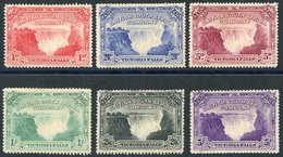 1905 Victoria Falls Set, Fine M (odd Perf Fault), SG.94/9. (6) Cat. £325 - Other & Unclassified