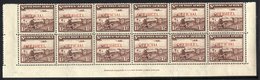 1938 Official 1½d Purple Brown Lower Two Rows Of Twelve Stamps UM With Bradbury Wilkinson Marginal Imprint Incl. Variety - Other & Unclassified