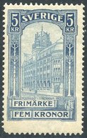 1903 5k Blue Post Office, UM Centred High, Rounded Corner Perf, SG.57. (1) Cat. £250 - Other & Unclassified