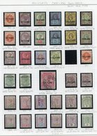 1888-91 M & U Range On Leaves Incl. 1888 Optd Set To 4d + 6d + 9d M, Set To 5d +1s & 5s FU (1s Faded), 1893 Natal Optd ½ - Other & Unclassified