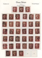 1840-1951 General U Collection Housed In A Lighthouse Hingeless Album, Mixed Condition Incl. 1840 1d (three Margins), 18 - Other & Unclassified