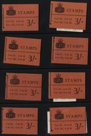 1960-65 Wmk Crown 3s Wilding Booklets, A Complete Run Of Dates, SG.M29/M45, M50/M56, M58, M60/M62, M64/M66 & M6a9/M73, G - Other & Unclassified