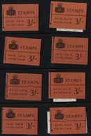 1960-65 Wmk Crown 3s Wilding Booklets, A Complete Run Of Dates, SG.M29/M45, M50/M56, M58, M60/M62, M64/M66 & M6a9/M73, G - Autres & Non Classés