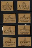 1958 5s Wilding Booklets With Different Wmk Combinations, SG.H32, H33, H34 (2), H35 (7), H36 (7), VF. (18) Cat. £588 - Otros & Sin Clasificación