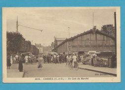 CPSM 5632 - Un Coin Du Marché CORBEIL 91 - Corbeil Essonnes