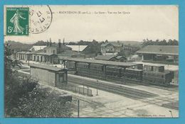 CPA 42 - Chemin De Fer Train En Gare MAINTENON 28 - Maintenon