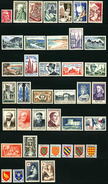 FRANCE - ANNEE COMPLETE 1954 - YT 968 à 1007 ** - 40 TIMBRES NEUFS ** - 1950-1959