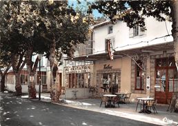 84-LAPALUD- LE COURS DES PLATANES TABAC - Lapalud