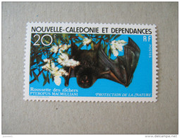 NOUVELLE CALEDONIE    P 421 * *   PROTECTION DE LA NATURE  ROUSSETTE - Unused Stamps