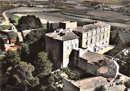 84-ANSOUIS- LE CHATEAU VUE DU CIEL - Ansouis