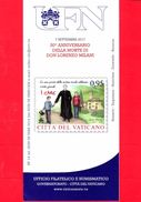 Nuovo - VATICANO - 2017 - Bollettino Ufficiale - 100 Anni Della Morte Di Don Lorenzo Milani  - BF 14 - Covers & Documents