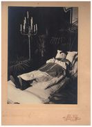 Viversel:unieke Fotokaart Opbaring Kannunik Postelmans Arthur Geb. Viversel 27/2/1867 En Overleden Luik 28/4/1936 - Heusden-Zolder