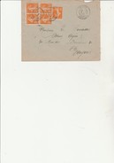 LETTRE AFFRANCHIE SEMEUSE CAMEE N° 158 -(5 EXEMPLAIRES ) CAD CANISY -MANCHE -1922 - 1921-1960: Modern Period