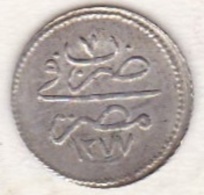 Empire Ottoman. 10 Para AH 1277 Year 7. Abdul Aziz, En Argent. KM# 243 .Sup/XF+++ - Egypt