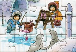 Bei Den Eskimos / Puzzle - Maxi (Kinder-)