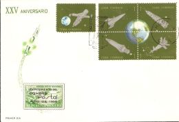 1964 FDC (5) Mi# 918-942 - Satellites And Rockets / Space - Sud America