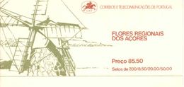 PORTUGAL AZORES, 1981, Booklet 1, Flowers - Sonstige & Ohne Zuordnung