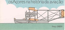 PORTUGAL AZORES, 1987,  Booklet 7, Airplanes - Andere & Zonder Classificatie