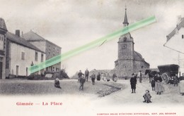 GIMNEE - La Place - Splendide Carte Très Animée - Comptoir Belge D'éditions Artistiques, Edit. Jos. Boidron - Doische