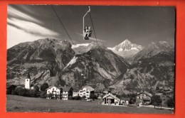 NEG-04 Unterbäch  Sessellift Brandalp. Gelaufen In 1958 - Unterbäch