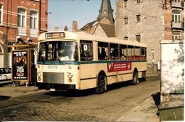 BRUXELLES (1050) : Un Arrêt De La Ligne Du Bus 59 "HÔPITAL D'ETTERBEEK-IXELLES". Carte-Photo Rare. - Vervoer (openbaar)