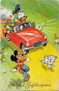 CPA Walt DISNEY Mickey Mouse Circulé Colorprint 54314-1 Donald - Other & Unclassified