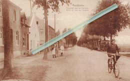 RECKHELM - Tramhalt Aan De Cardoes - Arrêt Du Tram Au Cardoes - Avec Tramways à Vapeur à L'avant Plan - Maasmechelen