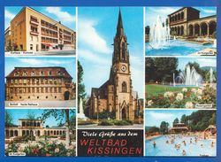 Deutschland; Bad Kissingen; Multibildkarte - Bad Kissingen